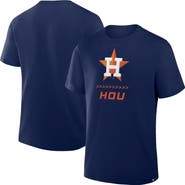 FANATICS Men's Fanatics Navy Houston Astros Clubhouse Legacy Side Swipe T-Shirt
