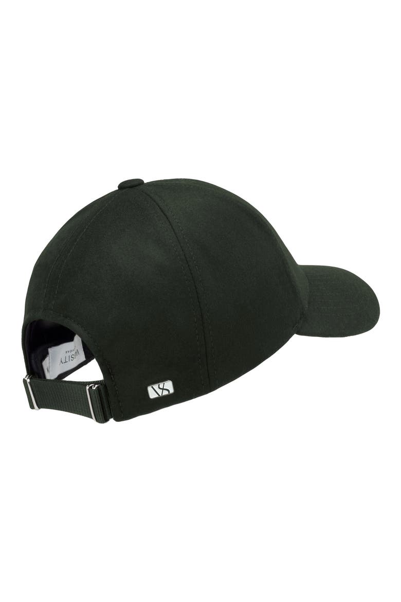 Wool Blend Baseball Cap, Alternate, color, DARK GREEN