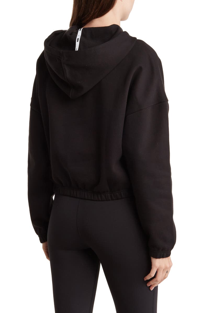 PUMA Half Zip Cropped Hoodie, Alternate, color, 