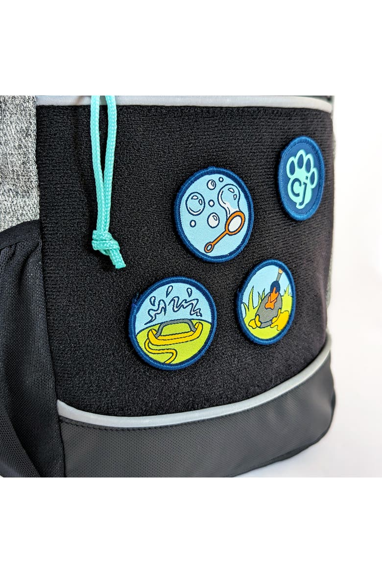 Backyard Fun Patches 3 Colorful Embroidered Hook And Loop Patches, Alternate, color, Multicolored