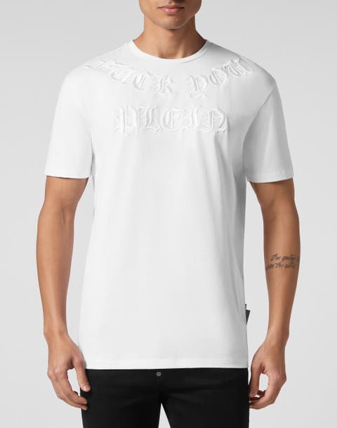 T-Shirt Round Neck Gothic Plein Men