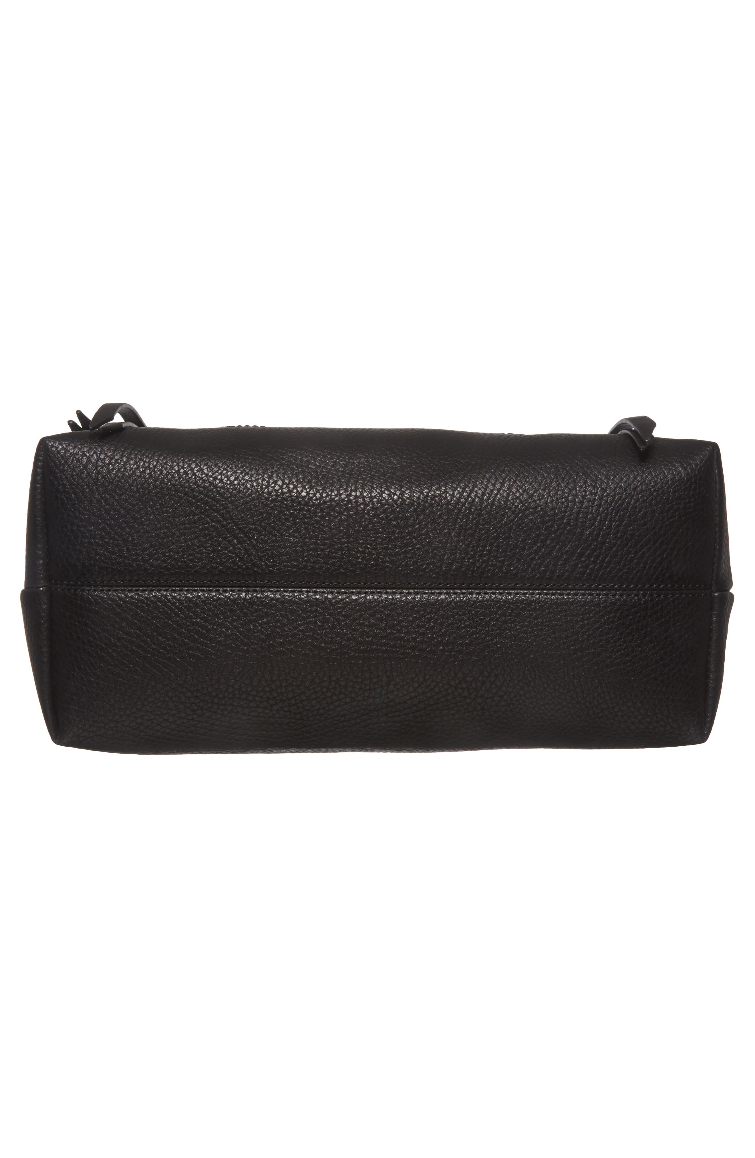 Girard Faux Leather Satchel, Alternate, color, NEW BLACK