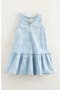 Kids' Denim Drop Waist Dress