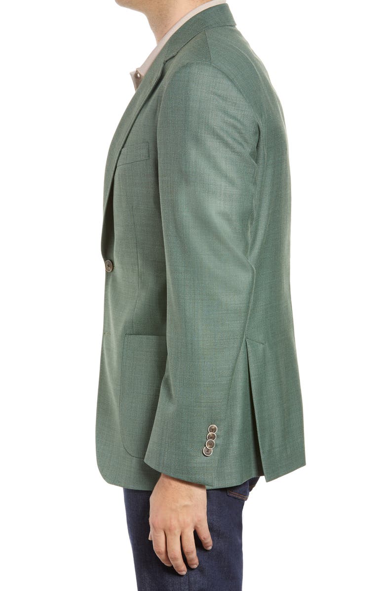 Peter Millar Classic Fit Wool Sport Coat, Alternate, color,