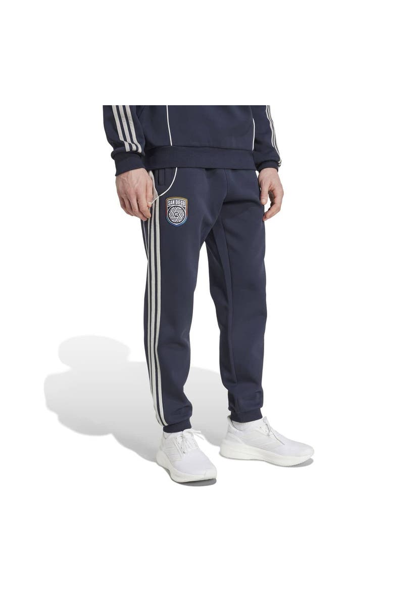 adidas Men's adidas Navy San Diego FC 2025 Travel Pants, Alternate, color,
