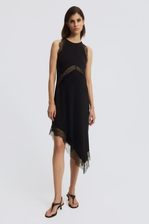 Mama lace-trimmed dress