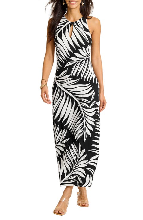 Carmela Botanical Print Maxi Dress