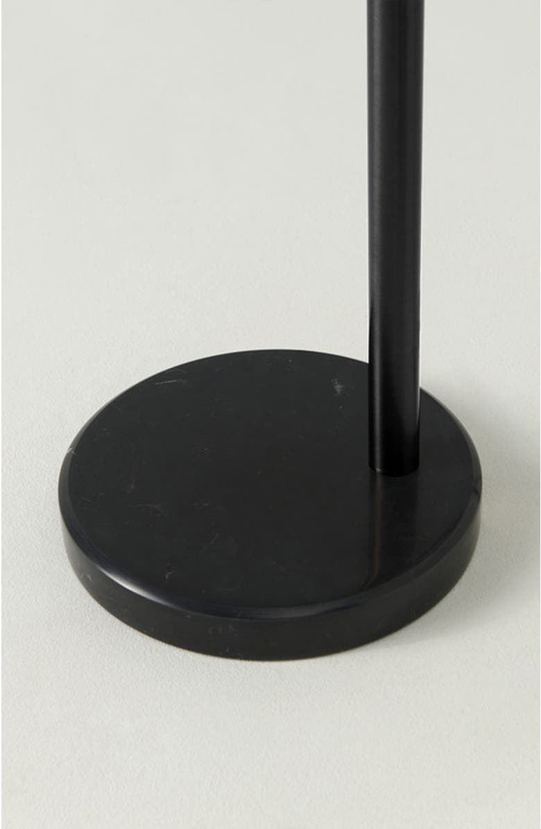 Brightech Trilage 84" Adjustable Tall LED Floor Lamp with 3 Fabric Drum Shades, Bulbs Included, Alternate, color, Classic Black