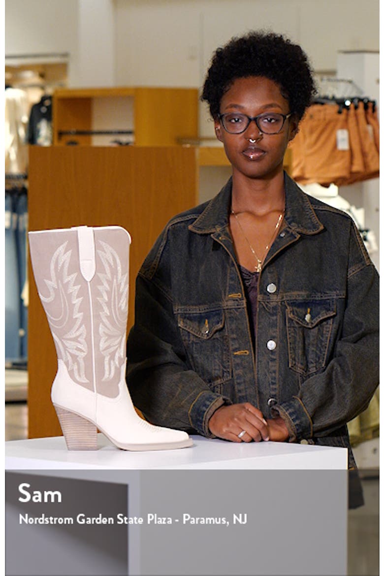 Blanch Knee High Western Boot video