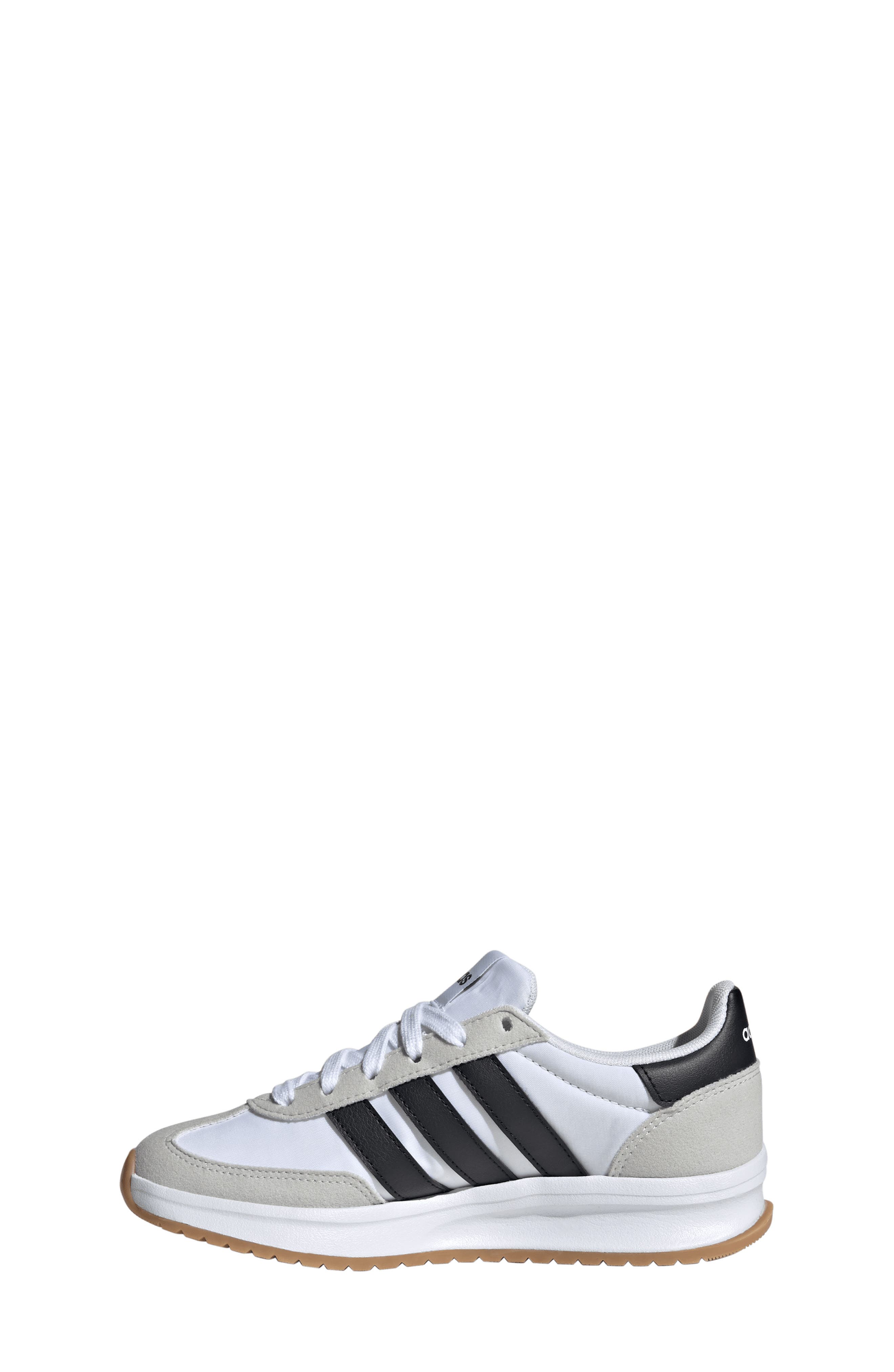 adidas Kids' Run '70s 2-0 Sneaker, Alternate, color, White/ Core Black/ Grey