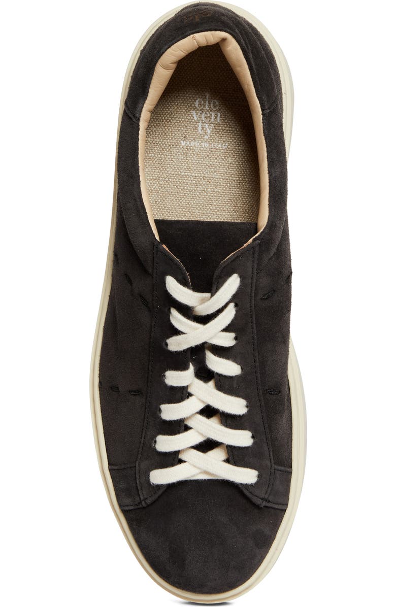 Eleventy Low Top Sneaker, Alternate, color, Black
