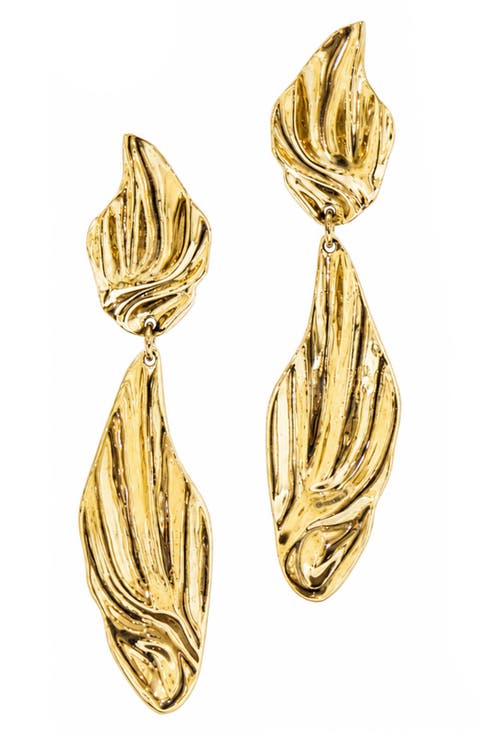 Willa Sculptural Drop Earrings