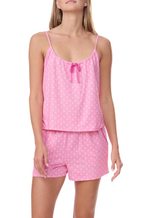 Geo Print Short Pajamas