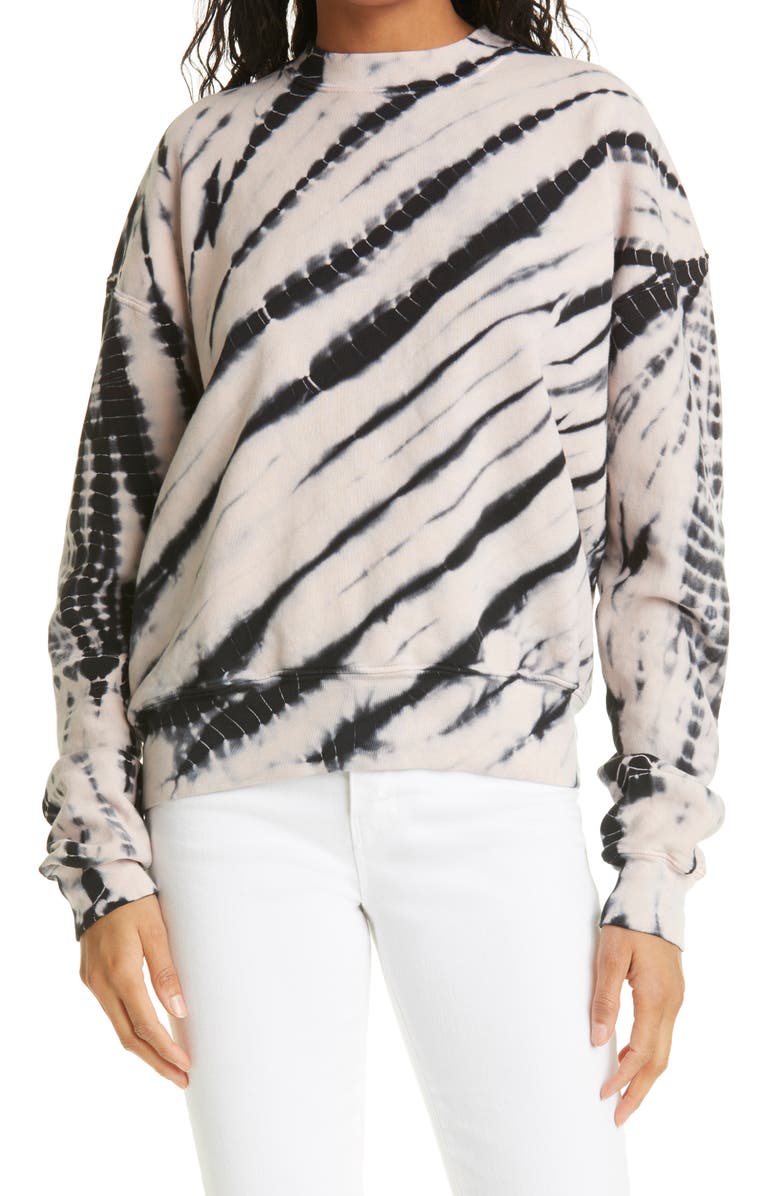 Proenza Schouler White Label Tie Dye Sweatshirt, Main, color,