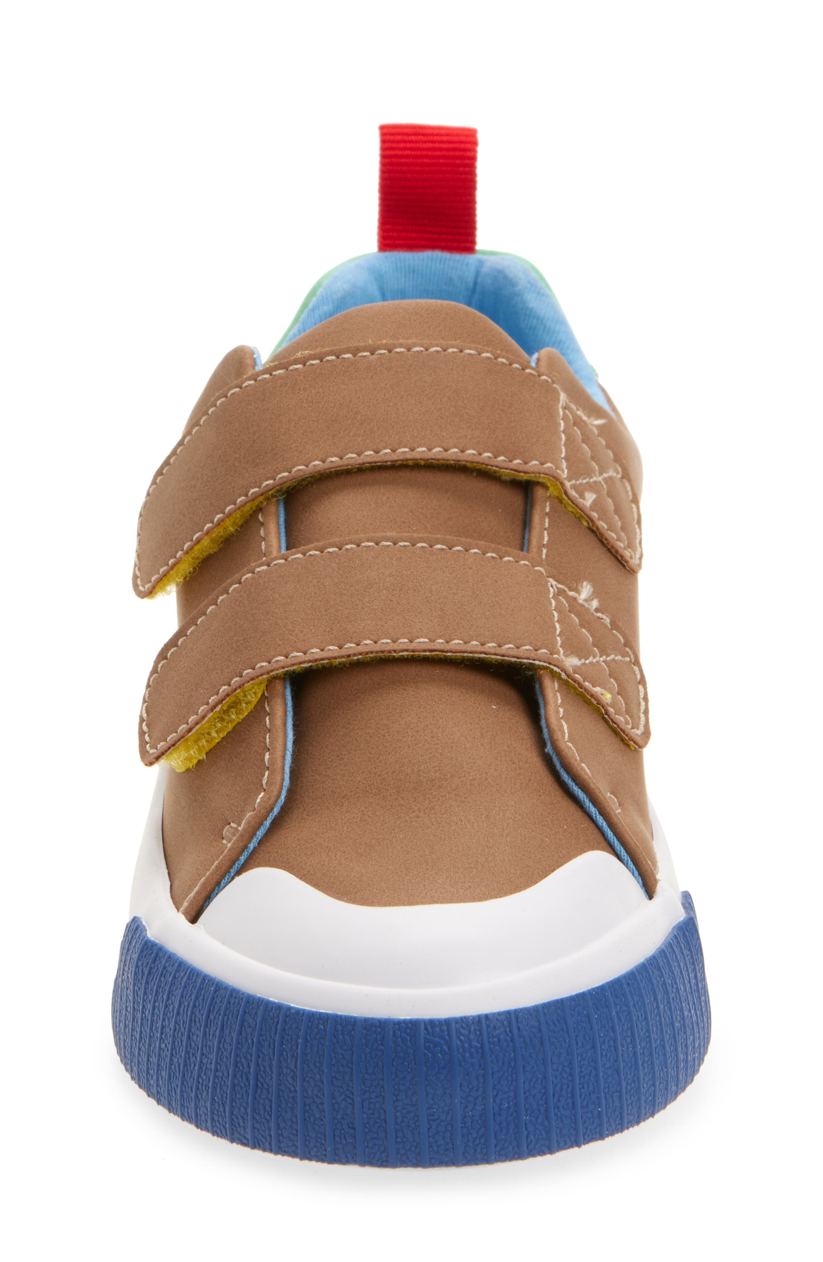 Harper Canyon Kids' Stevie Colorblock Sneaker, Alternate, color, Brown Multi