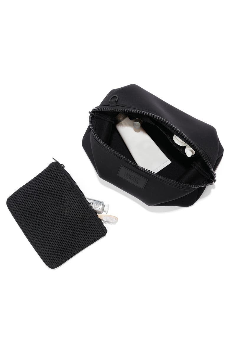 Dagne Dover Extra Large Hunter Neoprene Toiletry Bag, Alternate, color,