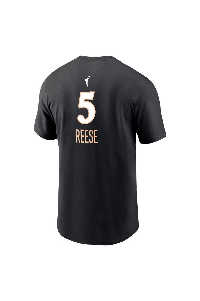 Men's Nike Angel Reese Black Atlanta Dream Name & Number Rebel Edition T-Shirt, Alternate, color, Black