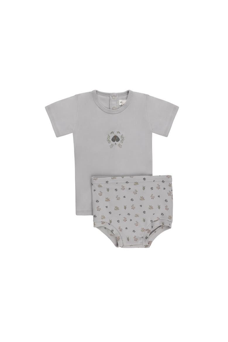 Garden Floral Print Collection - 2Pc Set Boy, Main, color, Blue