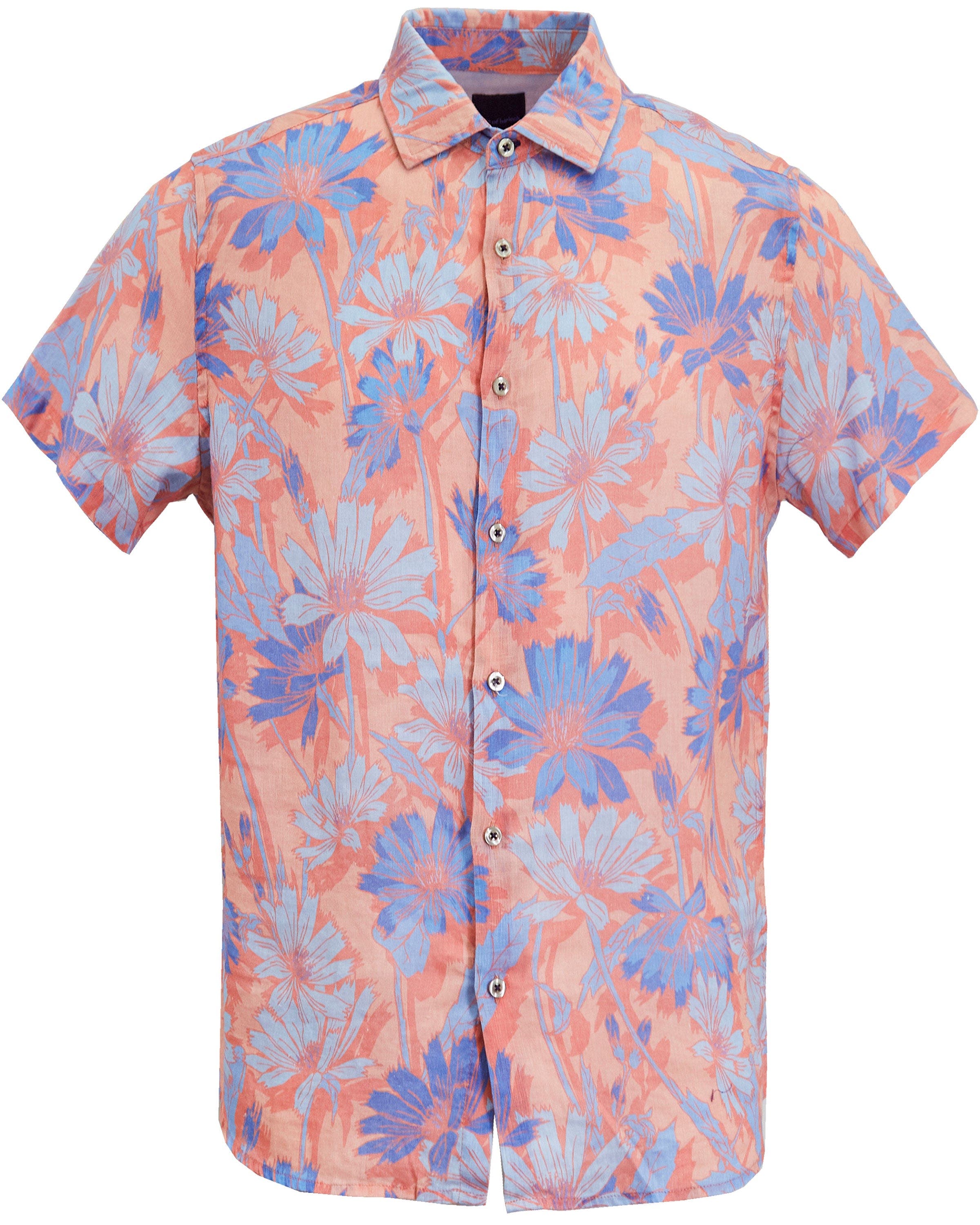 Uomo Springtime Short Sleeve Fine Linen Shirt - image 4