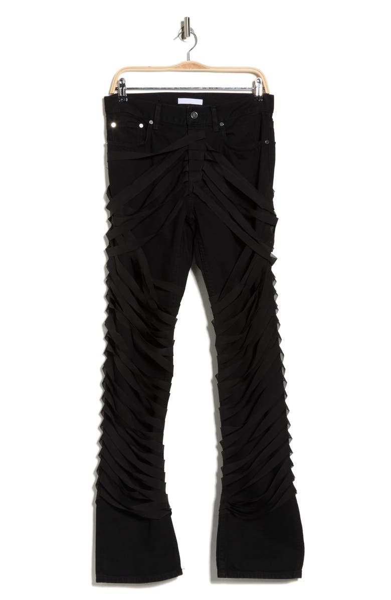 Helmut Lang Ribbon Worker Straight Leg Jeans, Alternate, color,