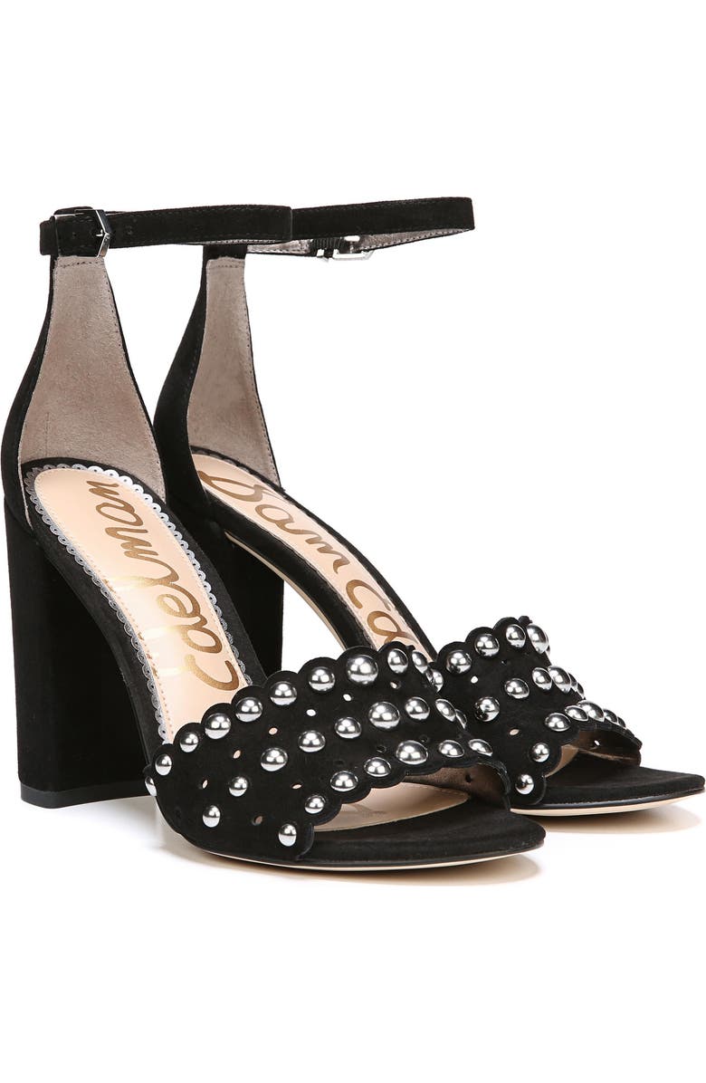 Sam Edelman Yaria Studded Block Heel Sandal, Main, color,