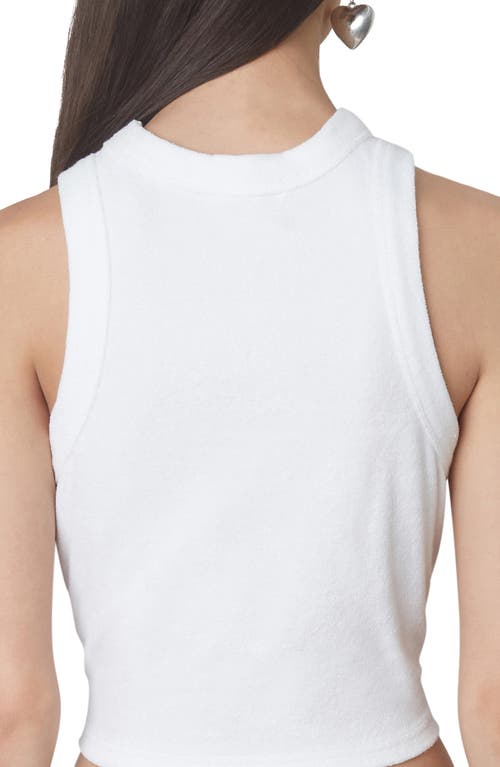 Nia Lucerne Terry Tank Top In White