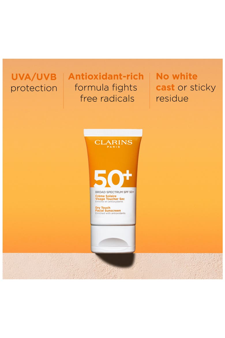 Dry Touch Face Sunscreen Broad Spectrum SPF 50+, Alternate, color, NO COLOR