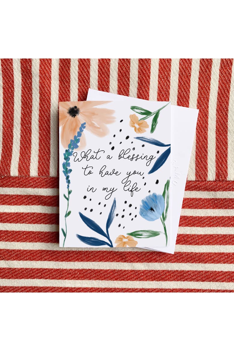 Love/Friendship Greeting Card Pack (3ct) "What A Blessing To Have You In My Life", Alternate, color, Multi-Pack