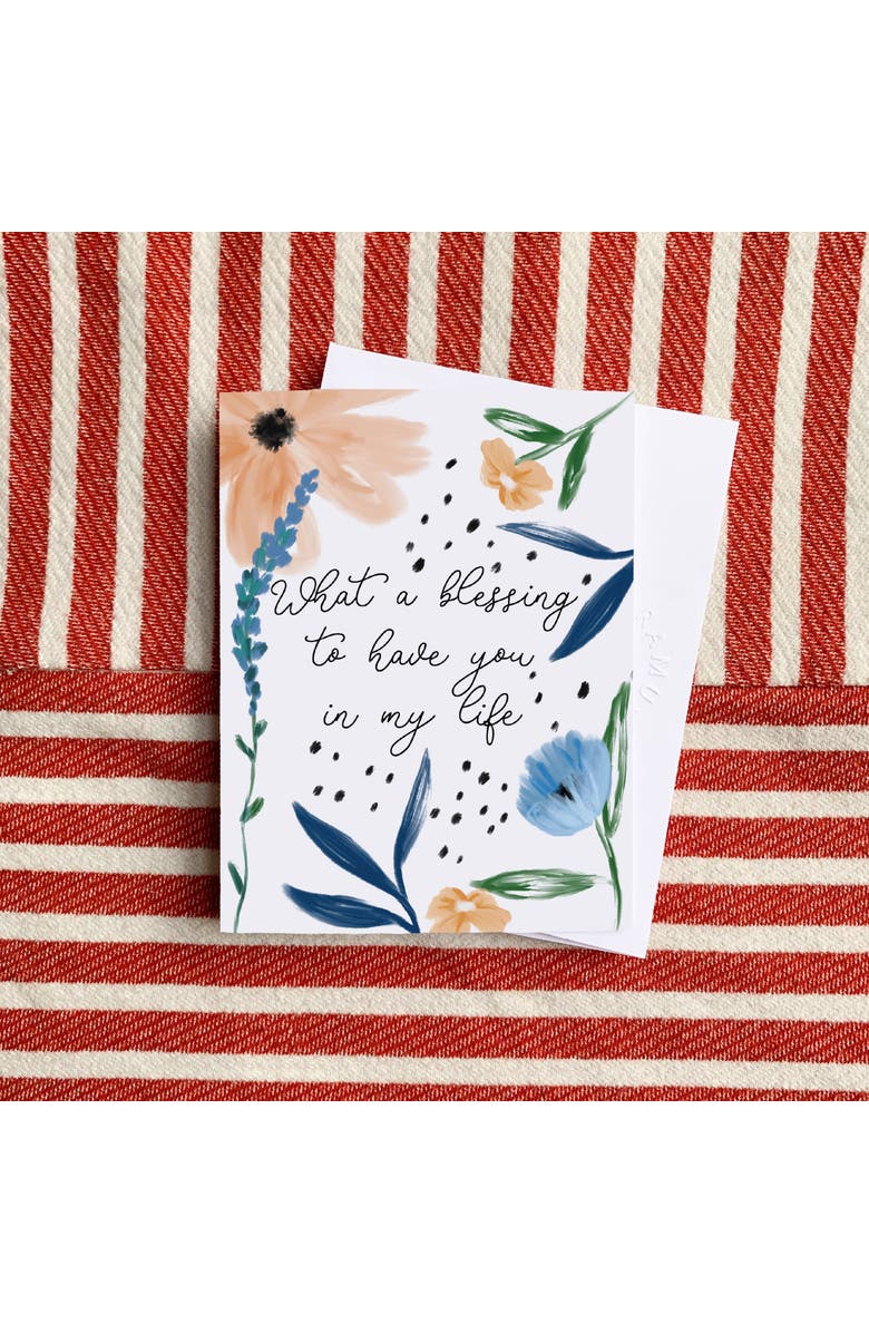Ramus & Co Love/Friendship Greeting Card Pack (3ct) "What A Blessing To Have You In My Life", Alternate, color, Multi-Pack