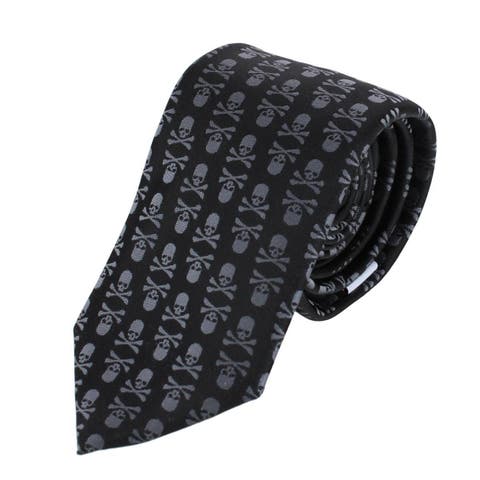 Pirate Skull and Crossbones Necktie