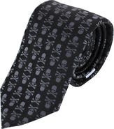 Ascentix Pirate Skull and Crossbones Necktie
