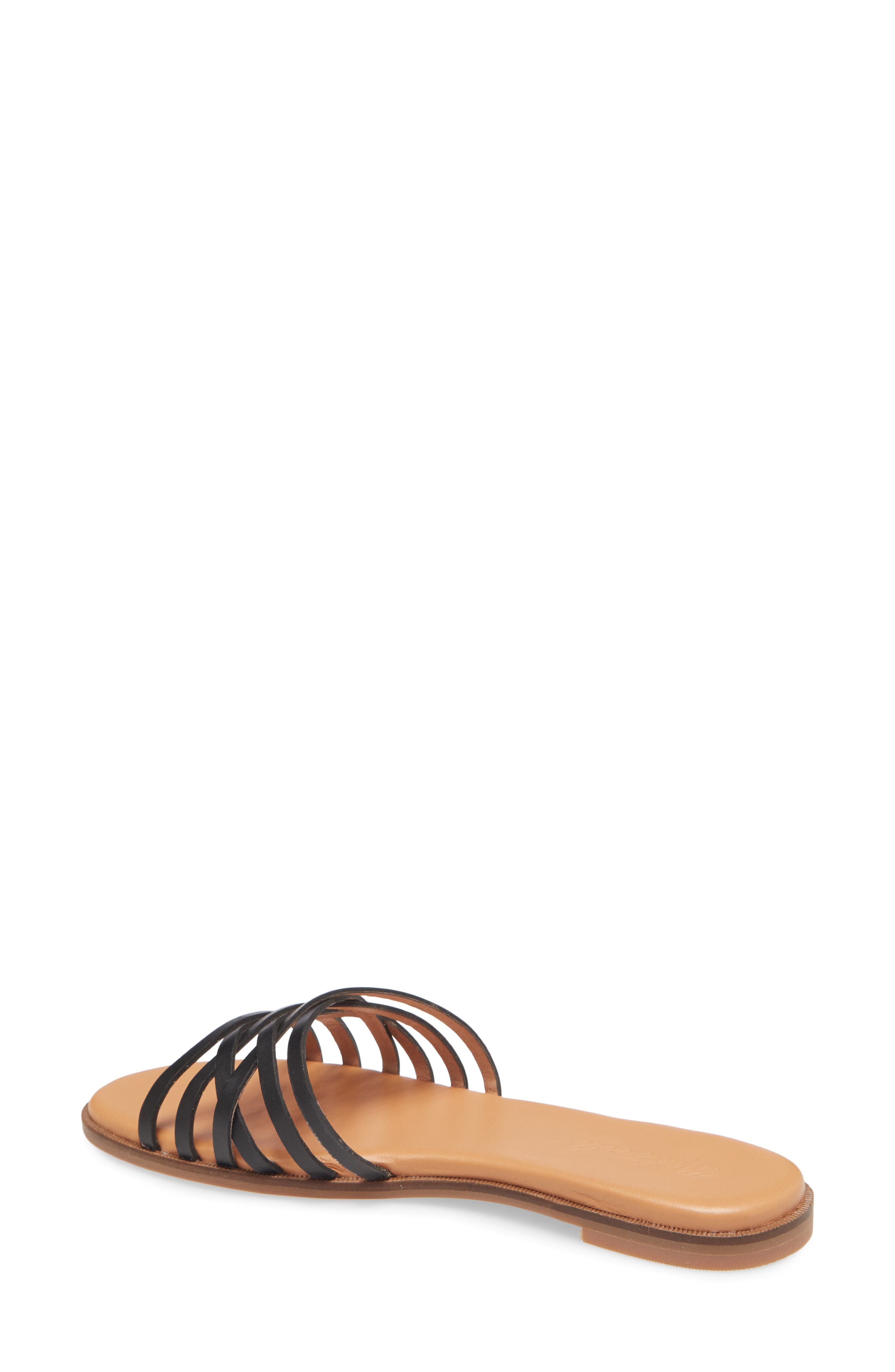 Madewell The Tracie Crisscross Slide Sandal, Alternate, color, 