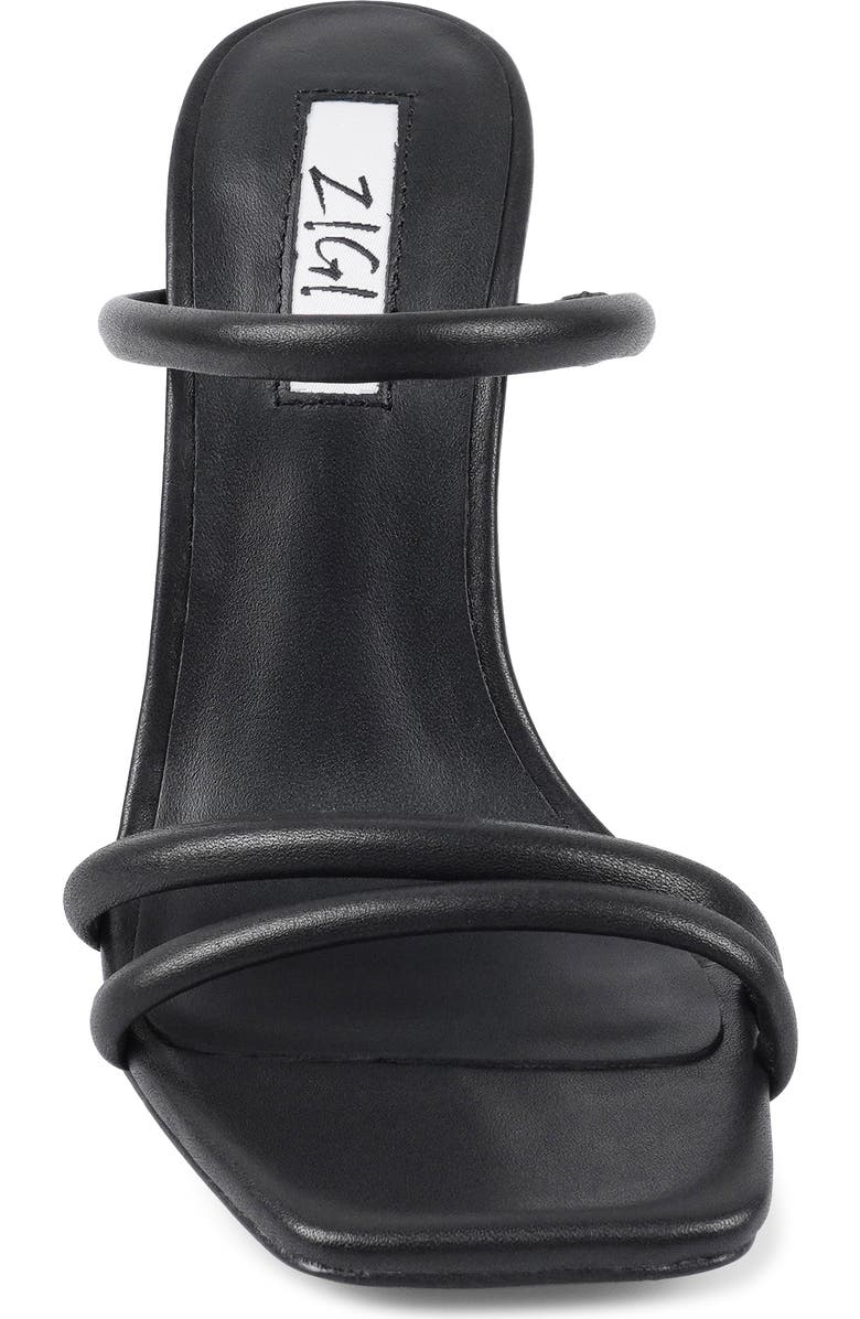 ZIGI Strappy Stiletto Sandal, Alternate, color, Black Leather