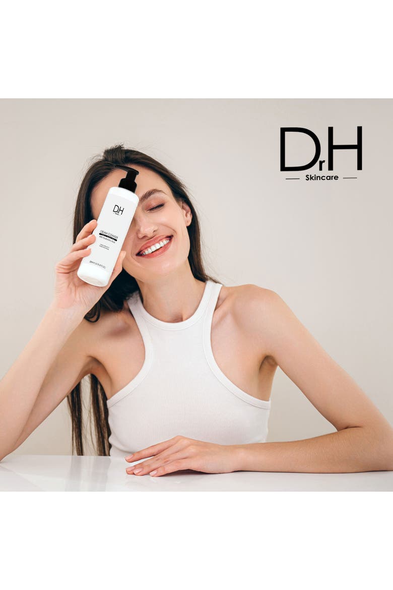 Cream Cleanser with Hyaluronic Acid 200ml for Dryness, Fine Lines & Wrinkles, Alternate, color, White