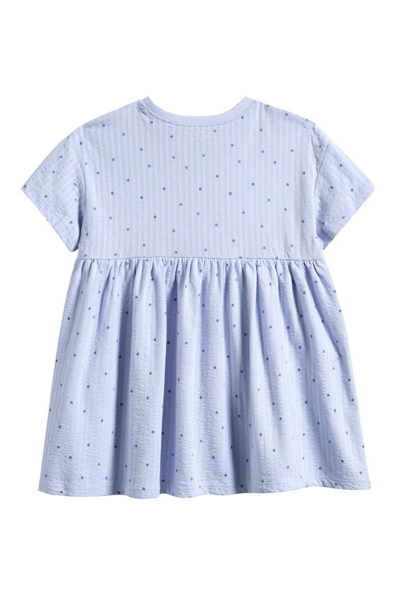 Kids' Fairy Print Bib Jersey Dress, Alternate, color, BLUE