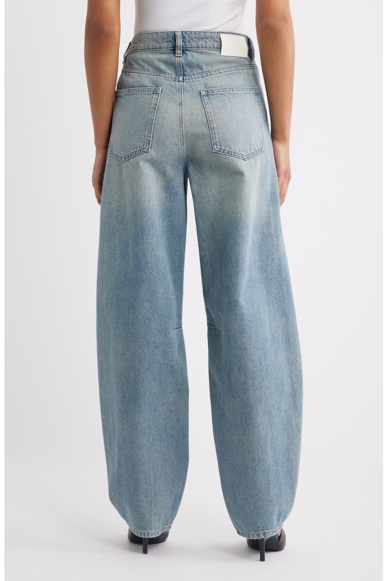 Miro Barrel High Rise HIGHLUXE™ Jeans, Alternate, color, WORN DAY