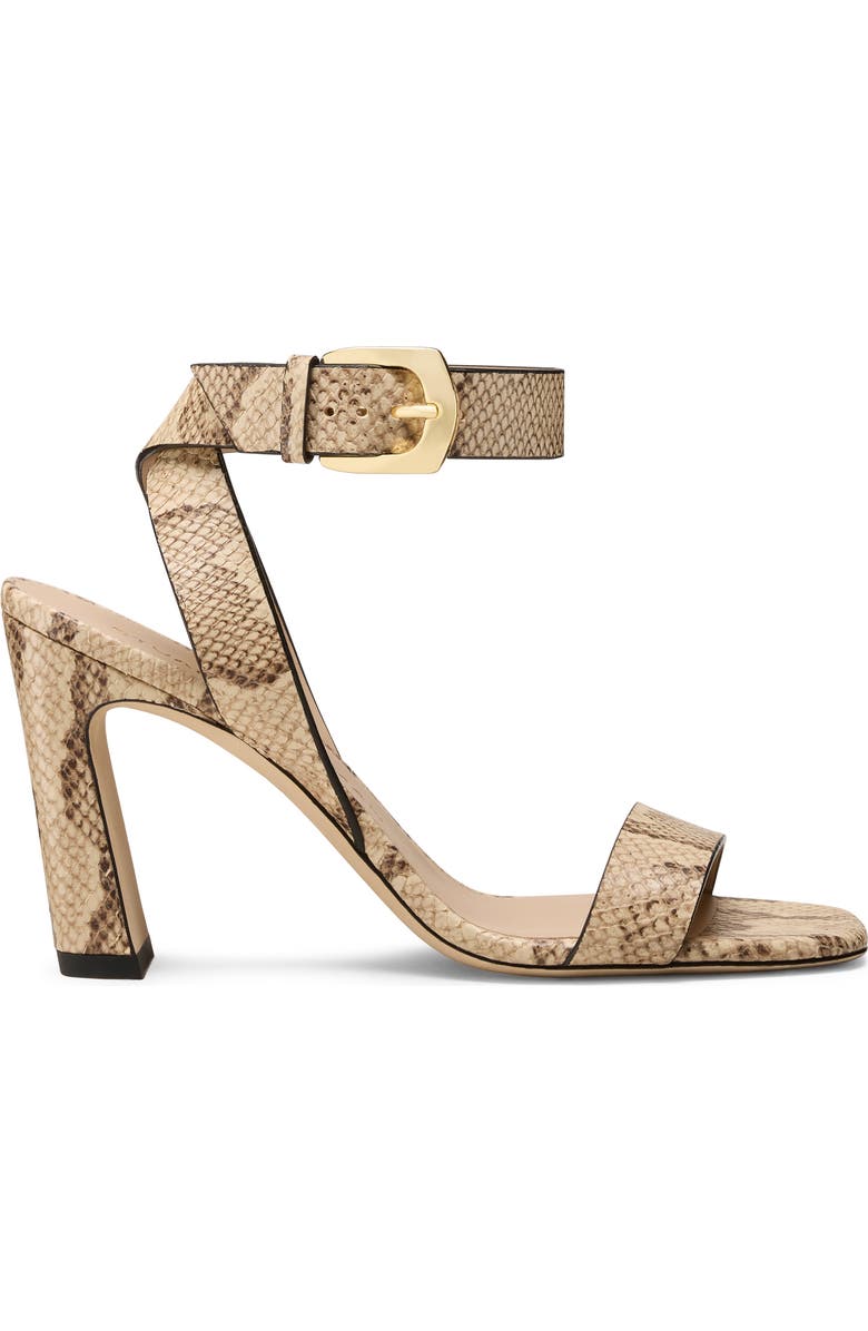 Stuart Weitzman Sai Sandal 85, Alternate, color, Adobe
