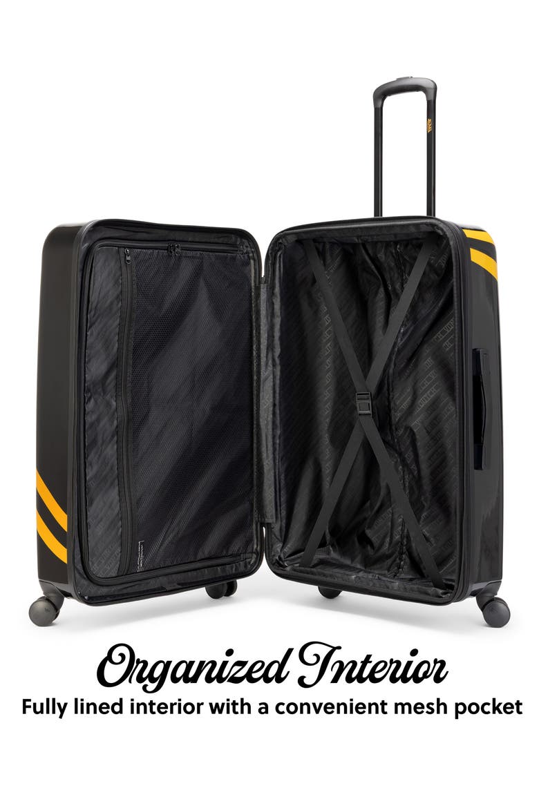 Kustom Kulture 3-Piece Expandable Hardside Spinner Luggage Set, Alternate, color, Rolling Striker