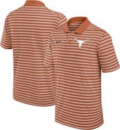 Nike Men's Nike Texas Orange/White Texas Longhorns Primetime Victory Striped Dri-FIT Polo