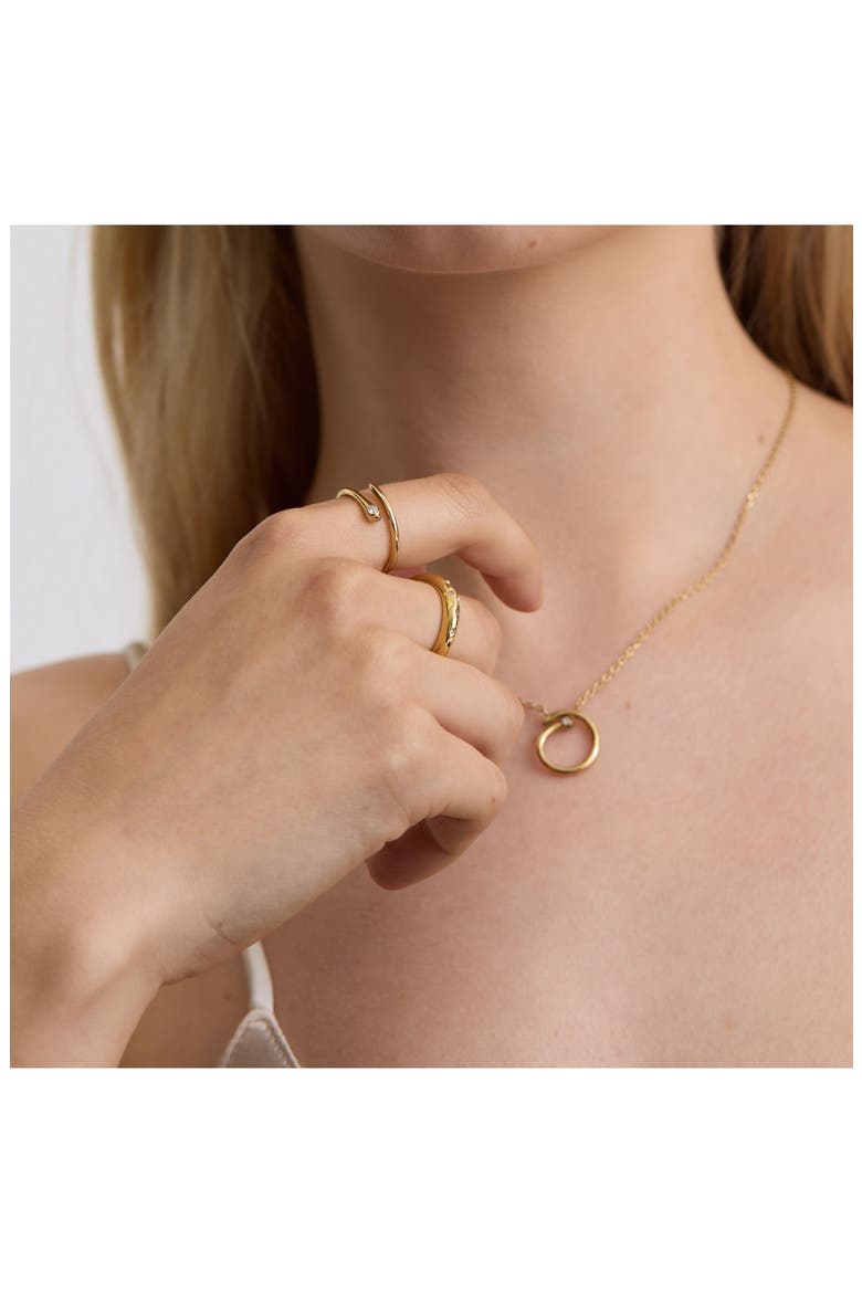 Wave Wrap Ring, Alternate, color, GOLD