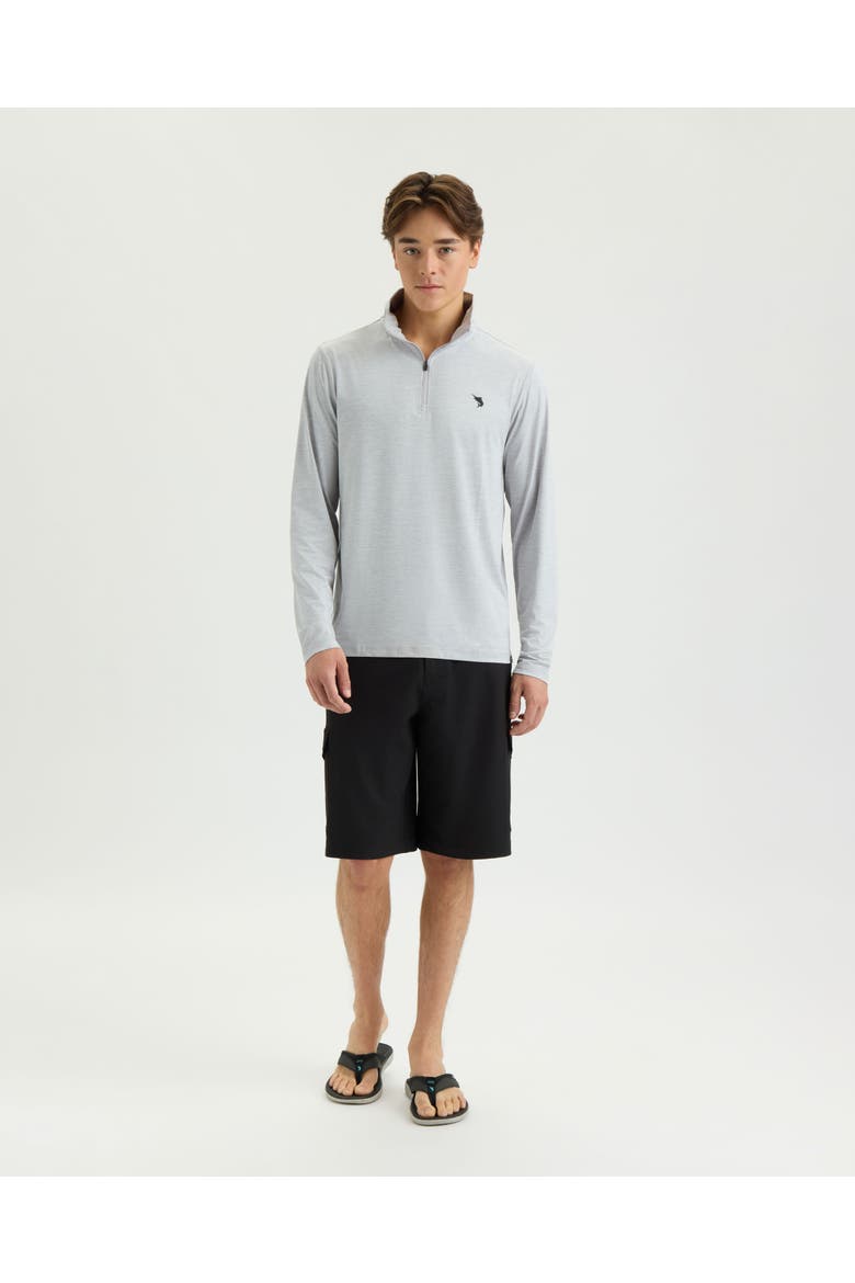 Tight Line  Performance Quarter Zip, Alternate, color, MIST GREY