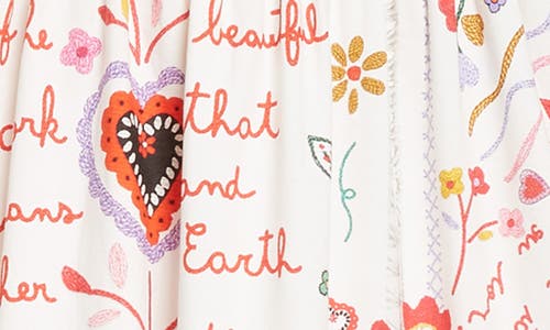 Camilla Tiered Organic Cotton Poplin Sundress In A Kitsch In Time