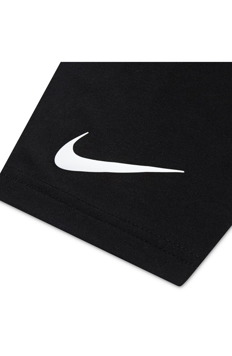 3 Brand Kids' Vertical Logo Graphic T-Shirt & Shorts Set, Alternate, color, 