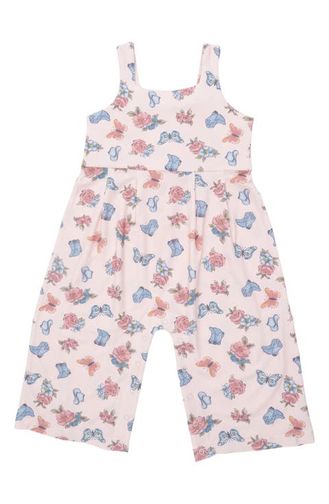 Kids' Country Boots Wide Leg Jumpsuit (Baby & Toddler)
