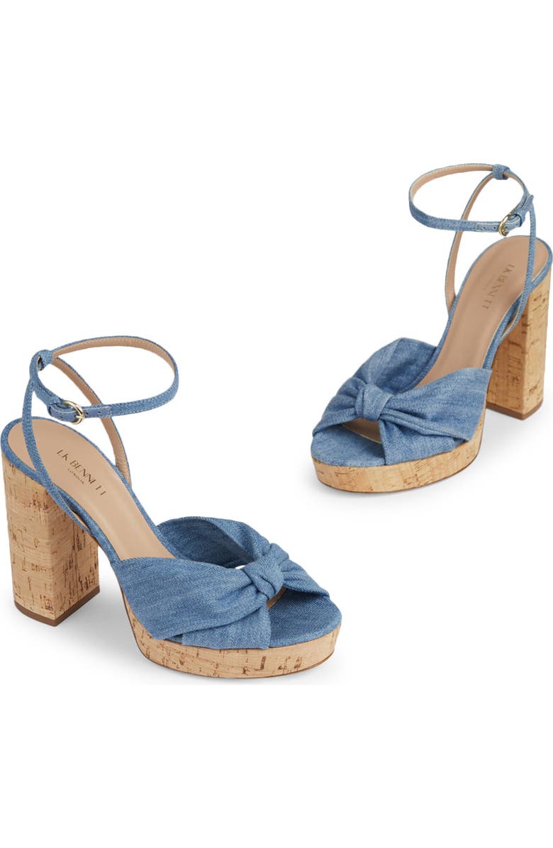 LK Bennett Amanda Espadrille Platform Sandal, Alternate, color,