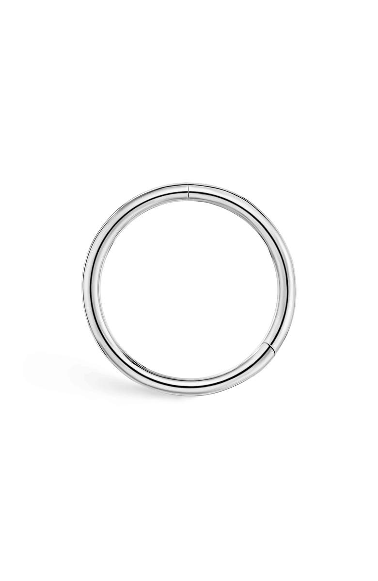 MARIA TASH 14K Gold Plain Clicker, Alternate, color, White Gold