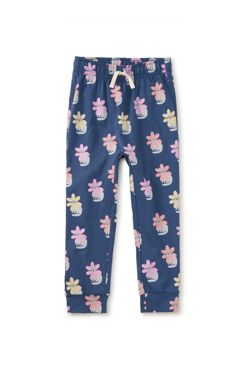 Printed Everyday Joggers, Main, color, Kitty Flower Power
