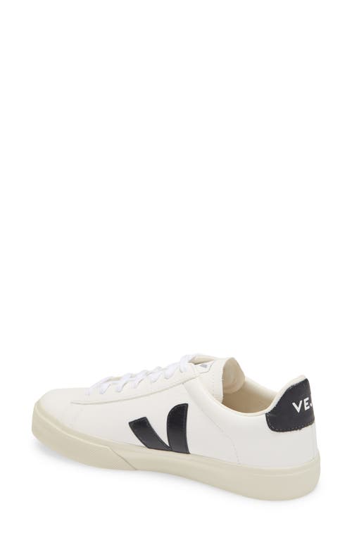 Veja Extra White And Black Leather Esplar Sneakers
