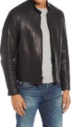 Schott NYC Leather Moto Jacket