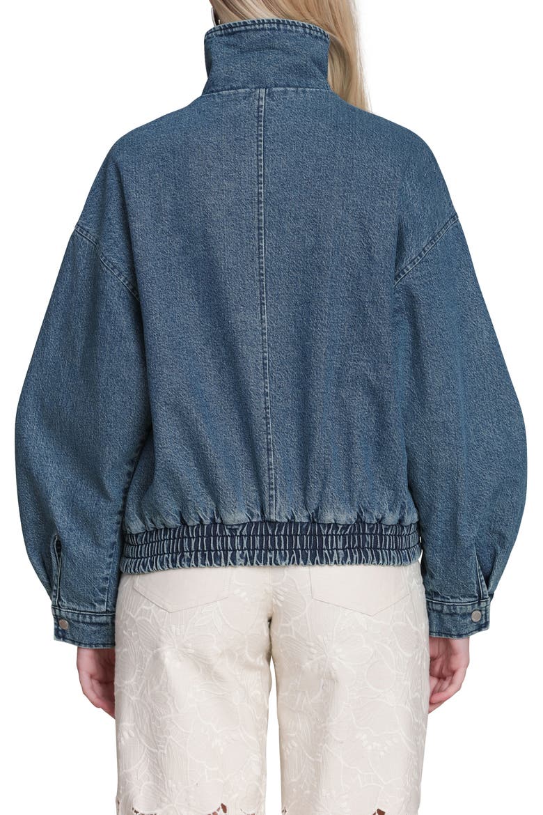Denim Bomber Jacket, Alternate, color, MONTGOMERY WASH